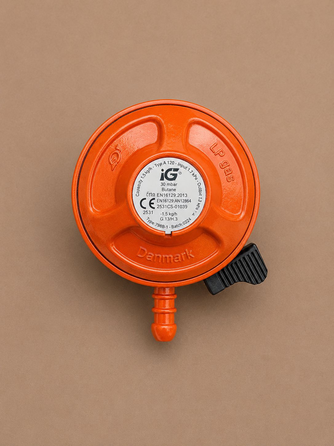 IGT Low Pressure Butane Regulator 30mbar