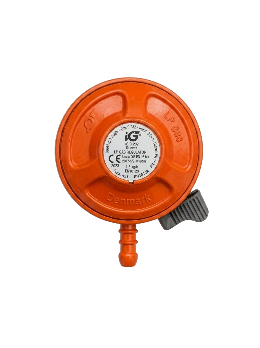 Bakery LPG regulator