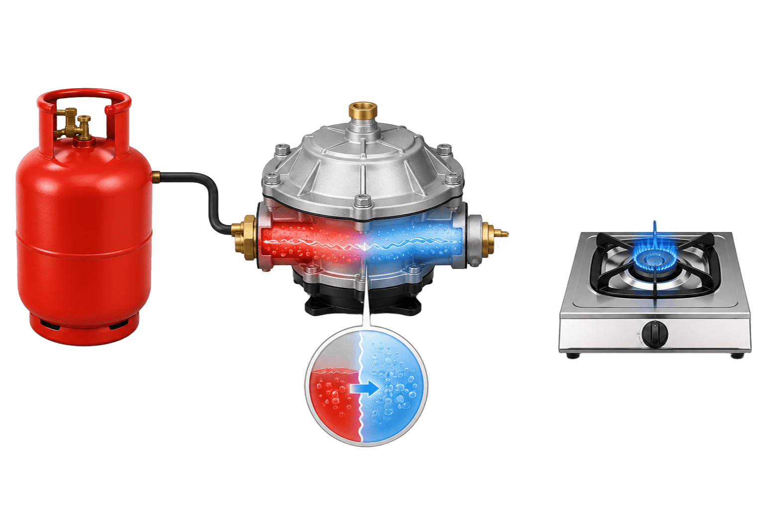 what does an LPG vaporizer do