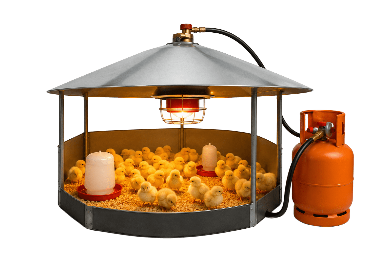 LPG for poultry brooding