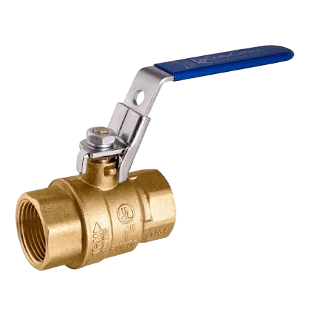 brass LPG ball valve locking handle