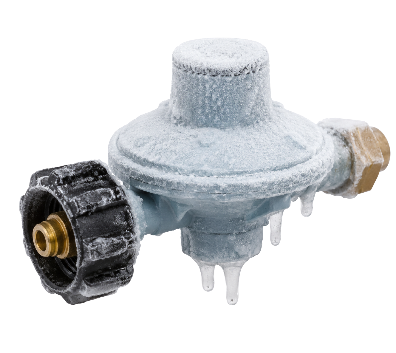 gas regulator freezing